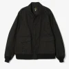 A-2 Jacket - Black - Cotton Leopard Jq