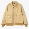 A-2 Jacket - Khaki - Cotton Leopard Jq