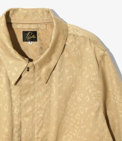 A-2 Jacket - Khaki - Cotton Leopard Jq