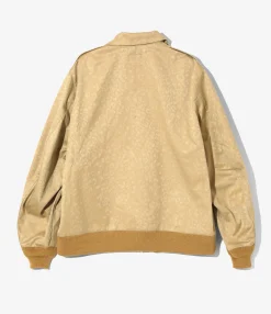 A-2 Jacket - Khaki - Cotton Leopard Jq