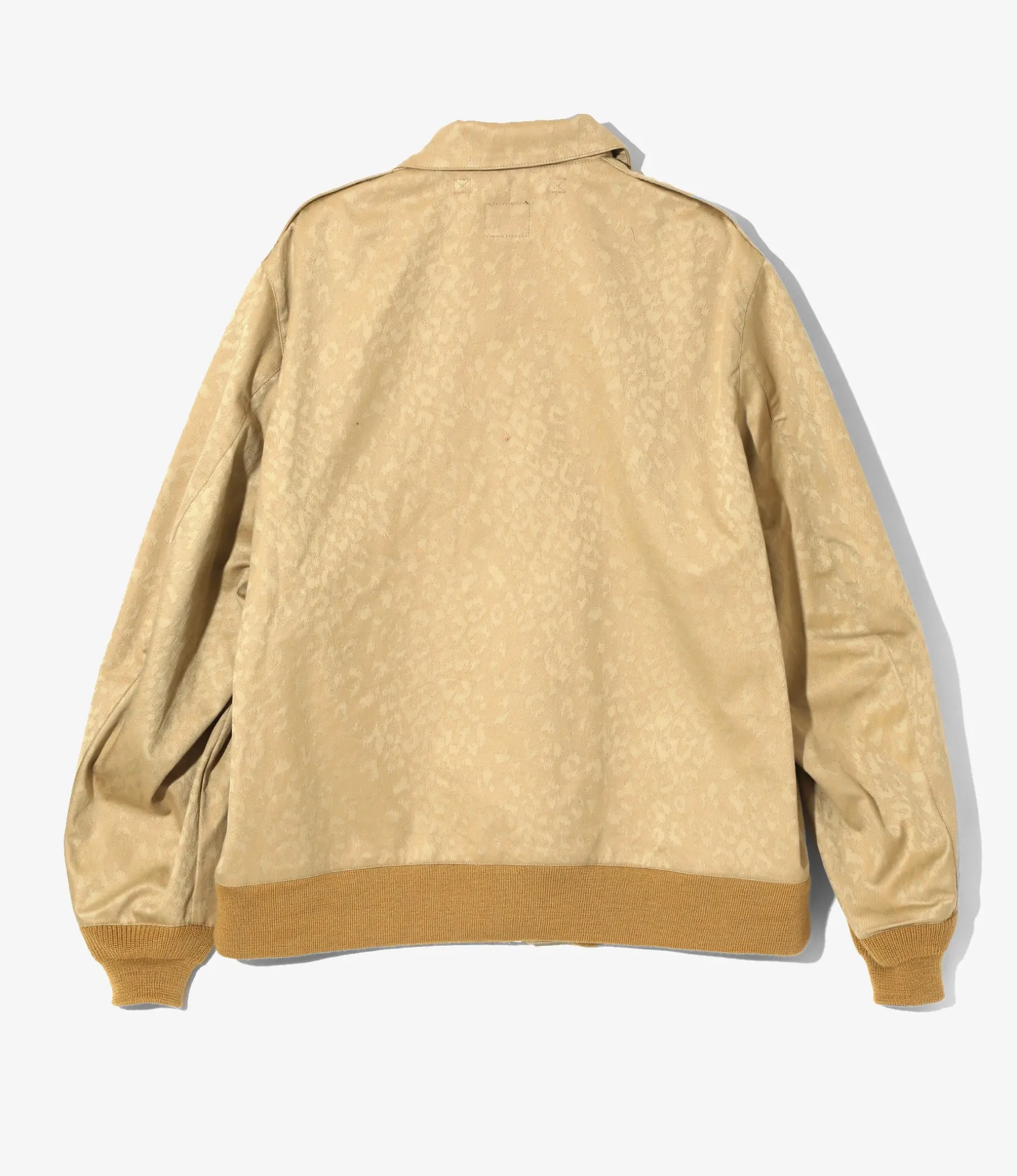 A-2 Jacket - Khaki - Cotton Leopard Jq