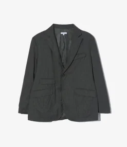 Andover Jacket - Charcoal Tropical Wool