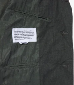 Andover Jacket - Charcoal Tropical Wool