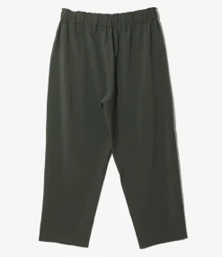 Army String Pant - Green - Poly Oxford