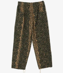 Army String Pant - Leopard - Cotton Flannel Printed