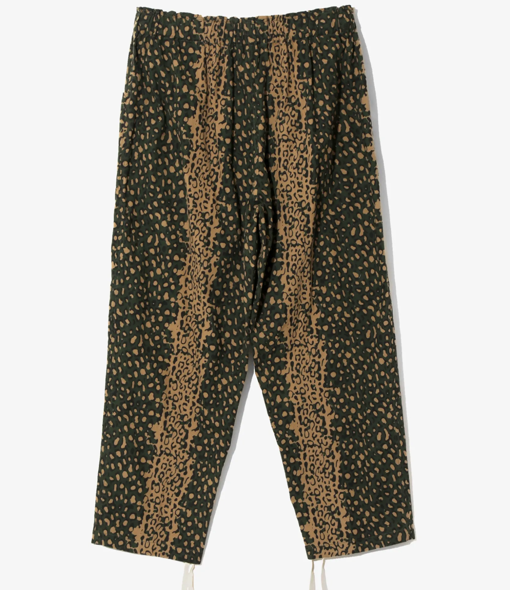 Army String Pant - Leopard - Cotton Flannel Printed