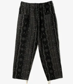 Army String Pant - Skull & Target - Flannel Cloth / Printed