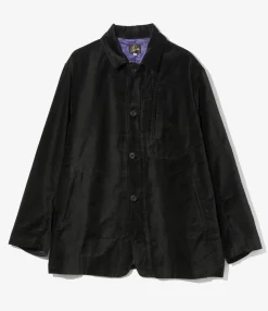Arrow Jacket - Black - Velveteen