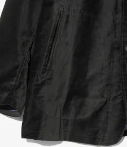 Arrow Jacket - Black - Velveteen
