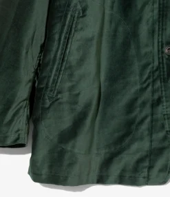 Arrow Jacket - Dk. Green - Velveteen