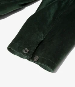 Arrow Jacket - Dk. Green - Velveteen