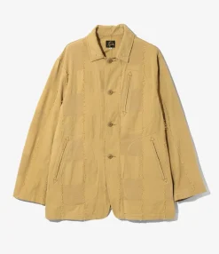 Arrow Jacket - Khaki - Ripstop Cut Jacquard