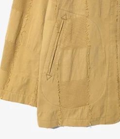 Arrow Jacket - Khaki - Ripstop Cut Jacquard