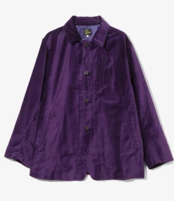 Arrow Jacket - Purple - Velveteen