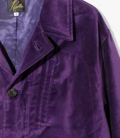 Arrow Jacket - Purple - Velveteen
