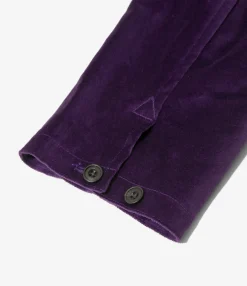 Arrow Jacket - Purple - Velveteen