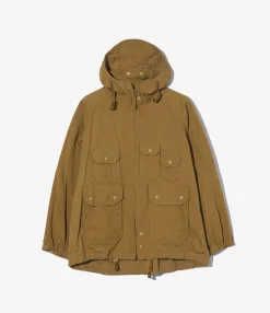 Atlantic Parka - Dk. Khaki Cotton Crosgrain