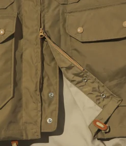 Atlantic Parka - Khaki 3 Layers Nyco Cloth