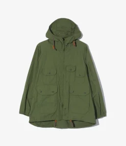 Atlantic Parka - Olive Cotton Ripstop