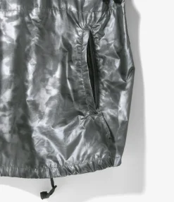 Atlantic Parka - Silver Nylon Shadow Print