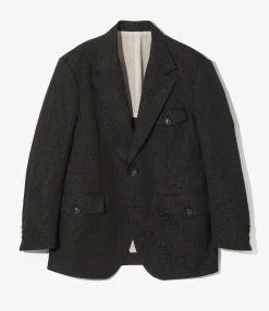2B Jacket - Black - Cotton Leopard Jq