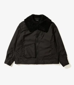 B3 Jacket - Black Nyco Twill