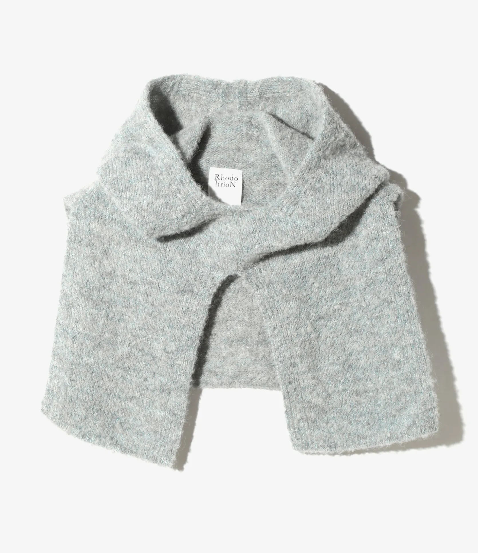 Balaclava - Lt. Grey - Loop Yarn Knit