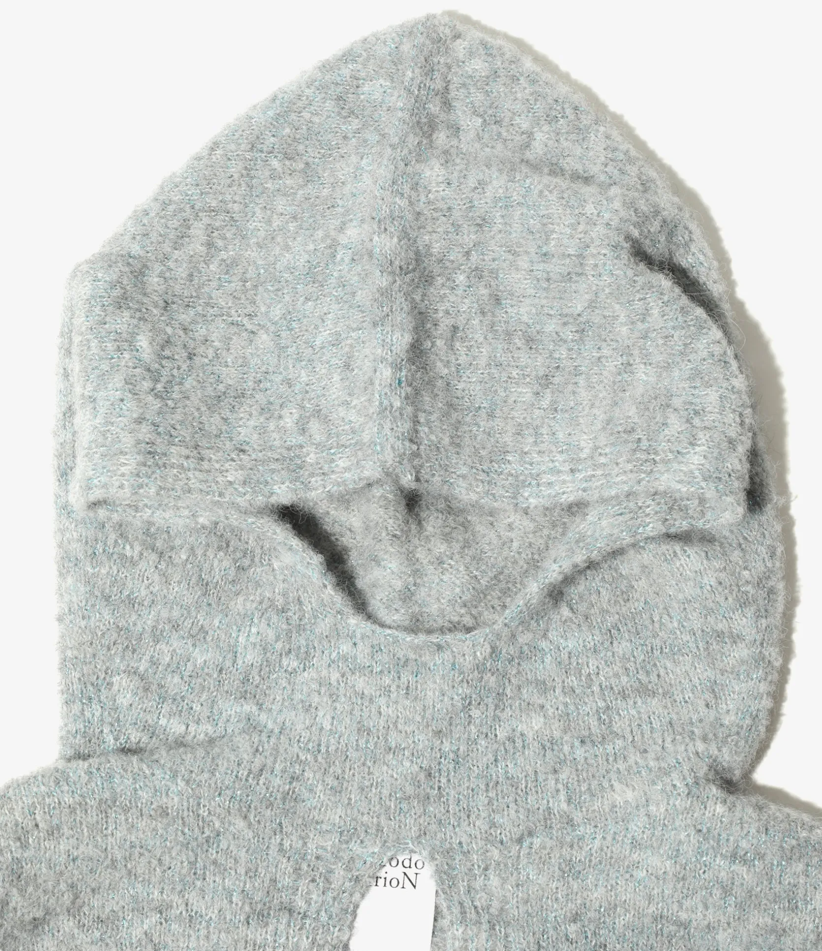 Balaclava - Lt. Grey - Loop Yarn Knit
