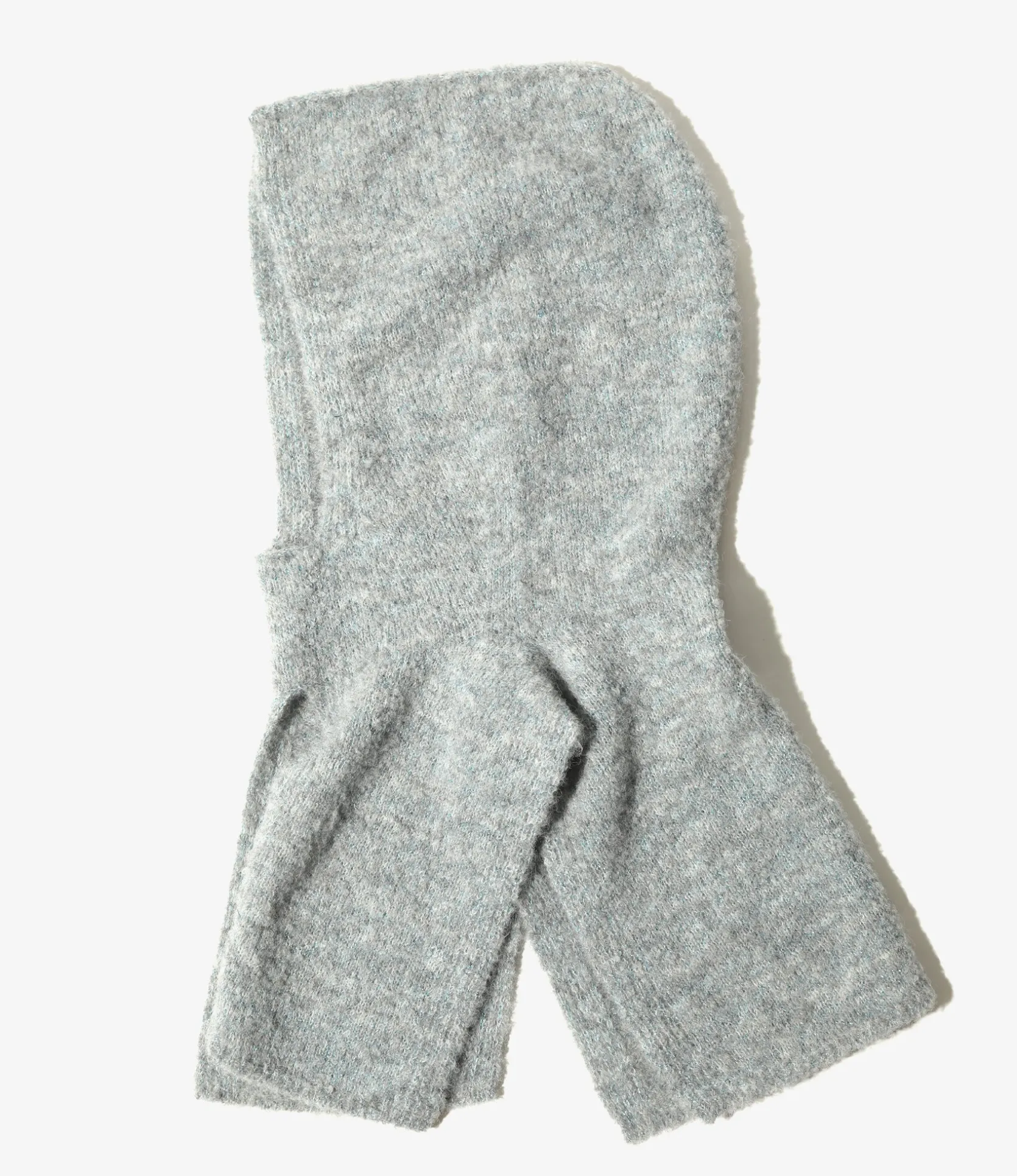 Balaclava - Lt. Grey - Loop Yarn Knit