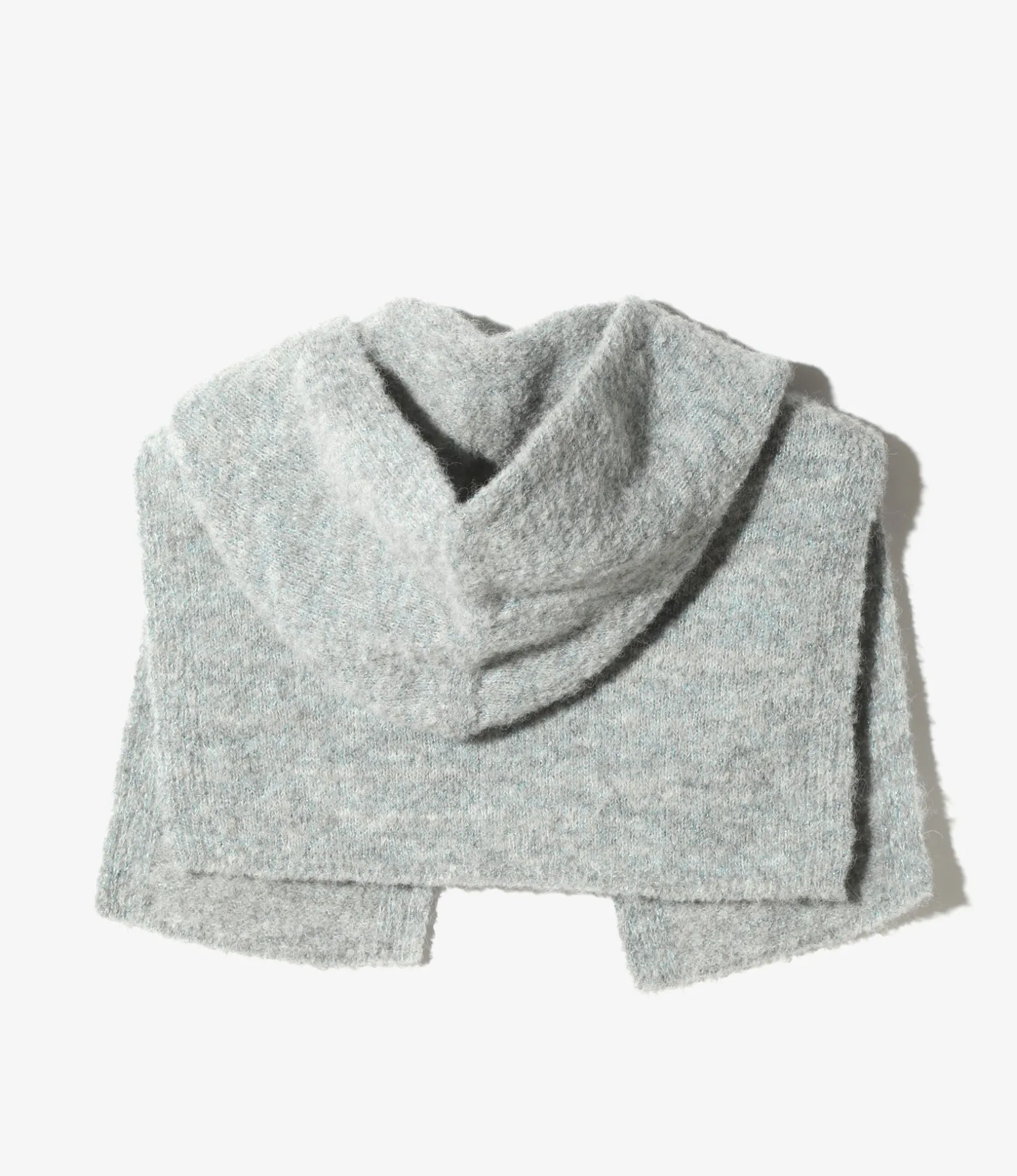 Balaclava - Lt. Grey - Loop Yarn Knit