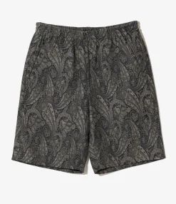 Basketball Short - Paisley - PE/C Jacquard Cloth
