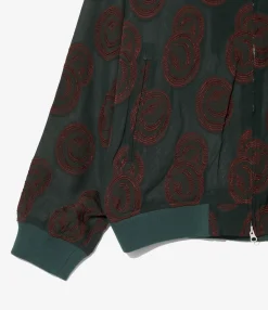 BB Jacket - Green / Bordeaux- R/PE Ring Cut Jq