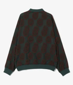 BB Jacket - Green / Bordeaux- R/PE Ring Cut Jq