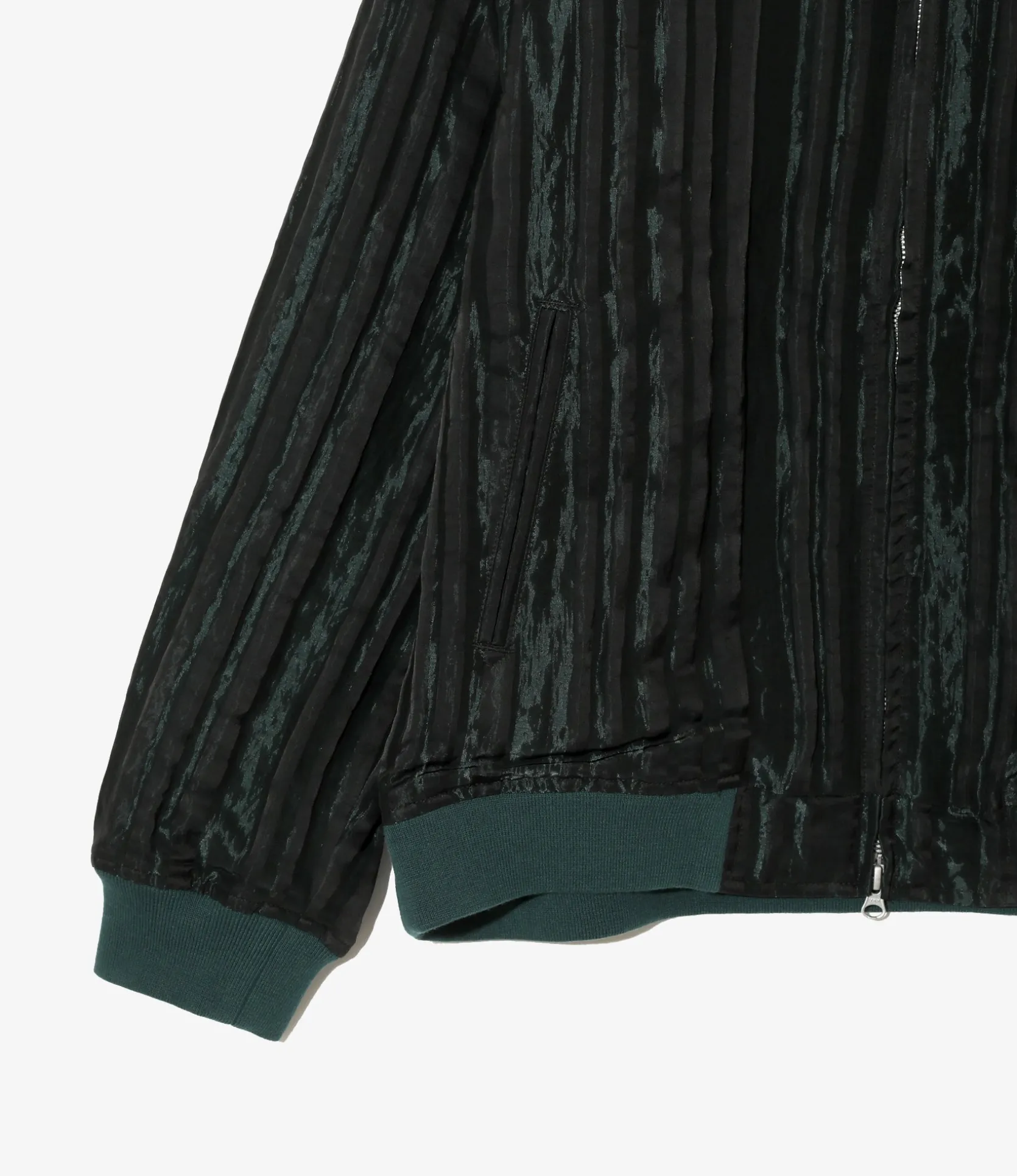 BB Jacket - Green - R/N Bright Stripe