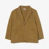 Bedford Jacket - Dk. Khaki Cotton Crosgrain