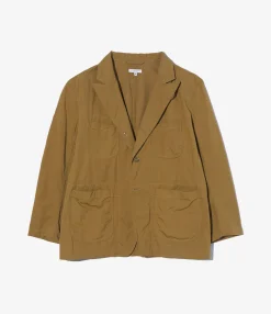 Bedford Jacket - Dk. Khaki Cotton Crosgrain