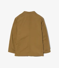 Bedford Jacket - Dk. Khaki Cotton Crosgrain