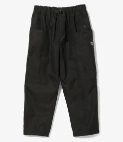 Belted C.S. Pant - Black - C/PE Twill
