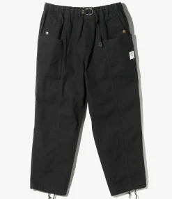 Belted C.S. Pant - Black - 11.5oz Cotton Canvas