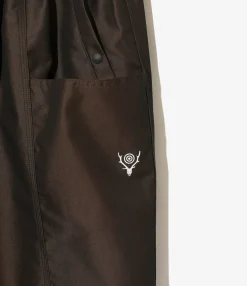 Belted C.S. Pant - Brown - C/PE Twill