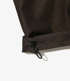 Belted C.S. Pant - Brown - C/PE Twill