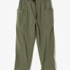 Belted C.S. Pant - Olive - Poly Taffeta