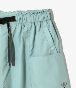 Belted C.S. Pant - Sax - Poly Taffeta
