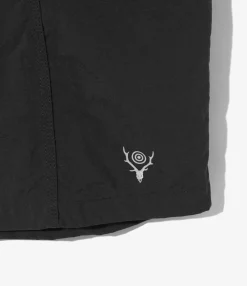 Belted C.S. Short - Black - Nylon Oxford