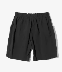 Belted C.S. Short - Black - Nylon Oxford