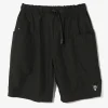 Belted C.S. Short - Black - Poly Taffeta
