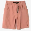 Belted C.S. Short - Pink - Poly Taffeta