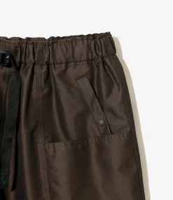 Belted C.S. Short- Brown - C/PE Twill