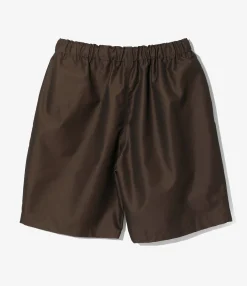 Belted C.S. Short- Brown - C/PE Twill