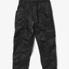 Belted C.S.Pant - Black - Jacquard Sateen / Skull&Target